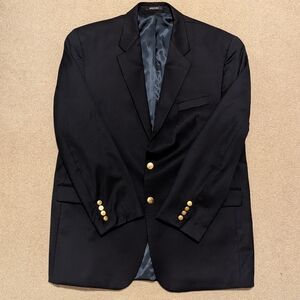 LAUREN RALPH LAUREN Navy Blue Blazer 46L